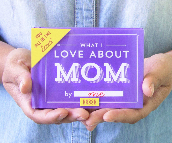 What I Love About Mom Fill In Book