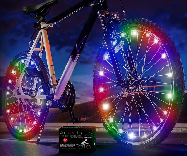 Rainbow LED Tire Lights