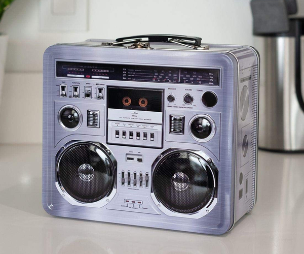 Retro Boombox Radio Lunchbox