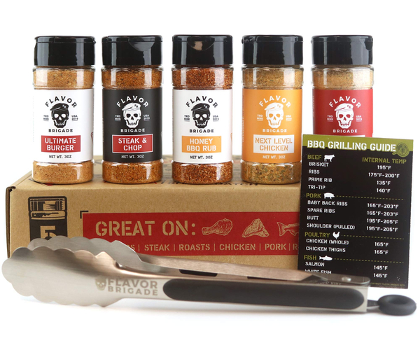 Flavor Brigade Gourmet Grilling Set