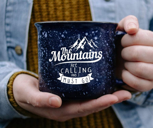 The Mountains Are Calling Mug