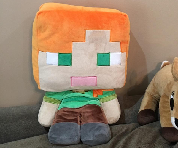 Minecraft Alex Buddy Pillow