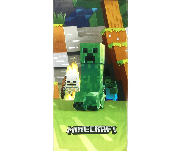 Minecraft Beach Towel