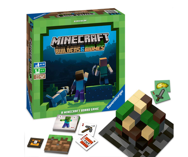 Minecraft: Builders & Biomes Strategy Board Game