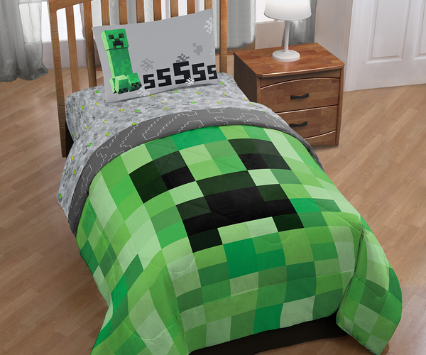 Minecraft Creeper Bedset