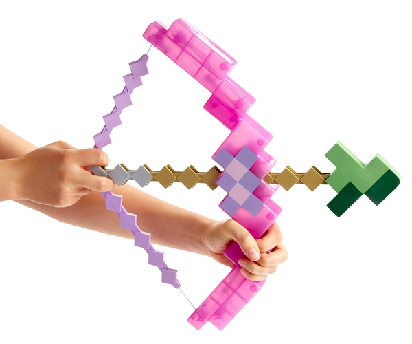 Minecraft Enchanted Bow and Arrow