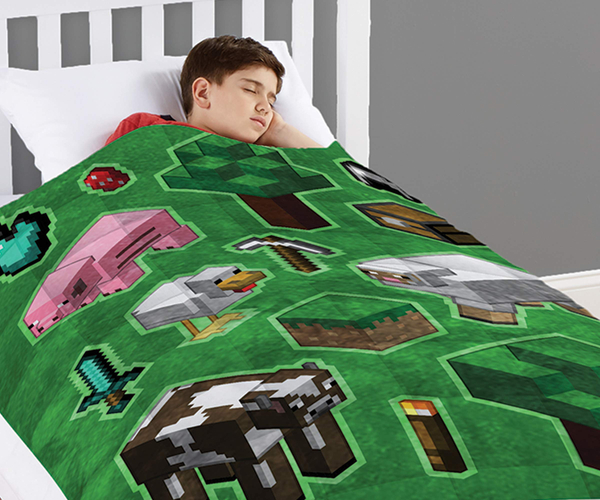 Minecraft Weighted Blanket