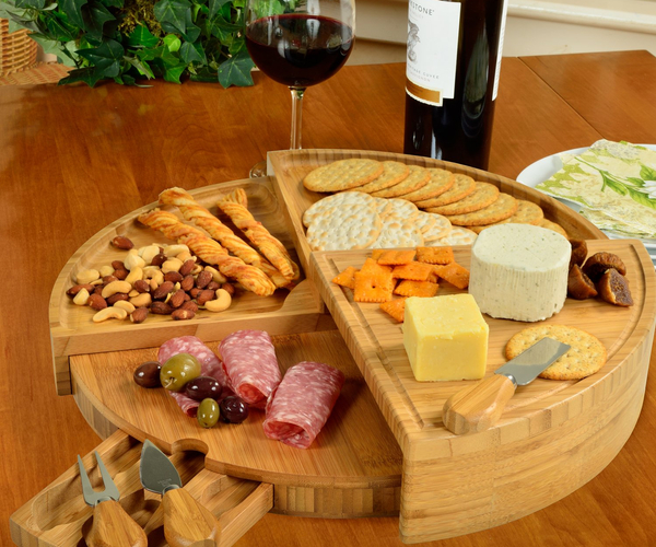 Four Tier Cheese and Tapas Board