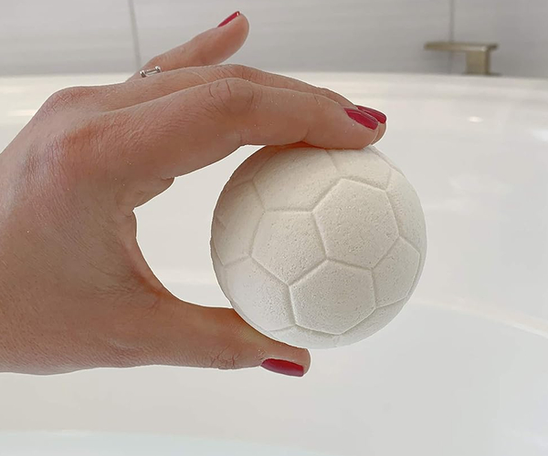 Soccer Ball Bath Bombs