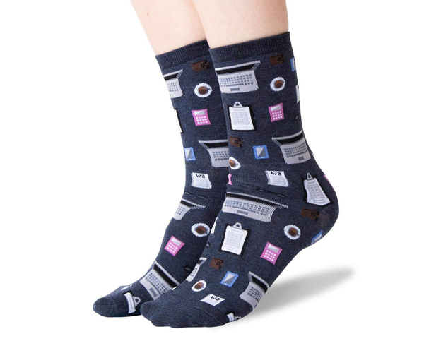 Funny Accountant Socks