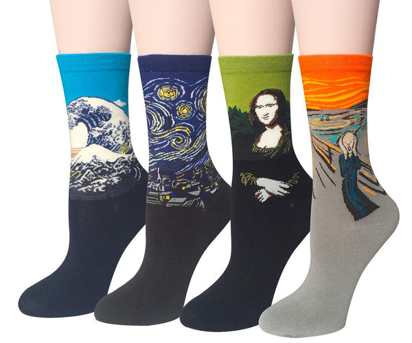 Famous Paintings Socks