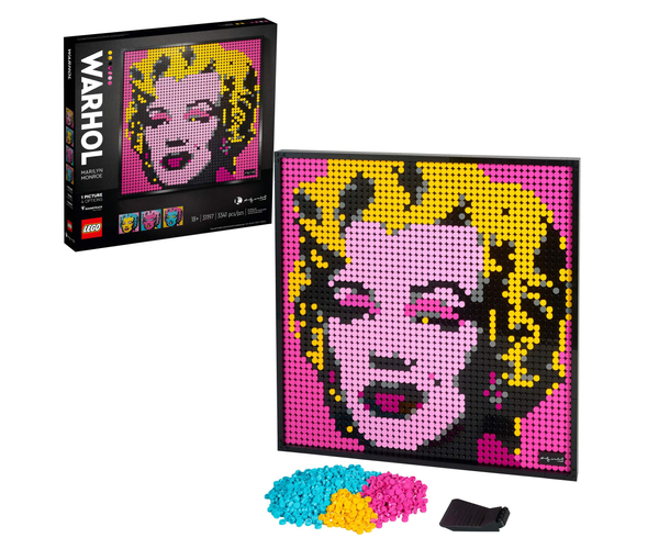 LEGO Art Andy Warhol’s Marilyn Monroe