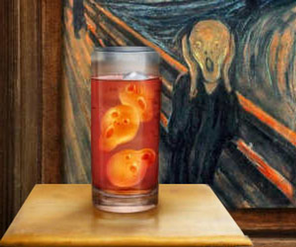 The Scream Ice Cube Tray