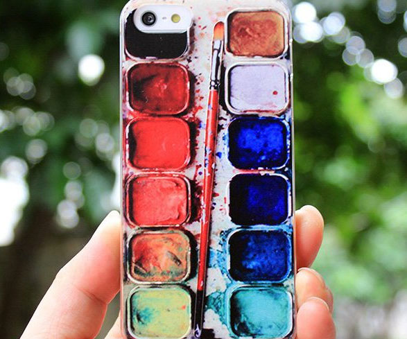 Watercolor Palette Phone Case