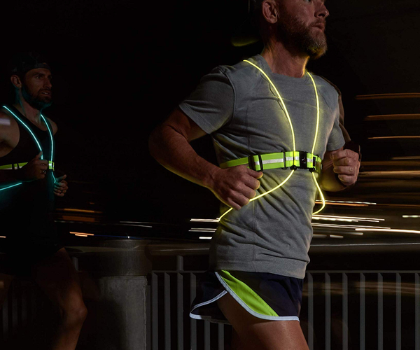 Illuminated Reflective Vest for Outdoor Activities