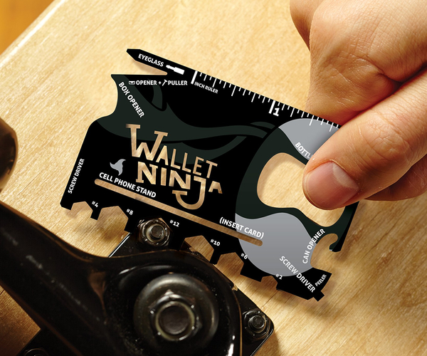 Wallet Ninja Credit Card Sized Multitool