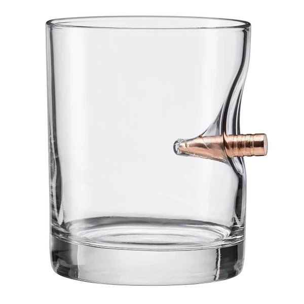 .308 Bullet Whiskey Glass