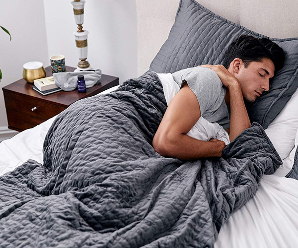 A Weighted Blanket For Better Sleep