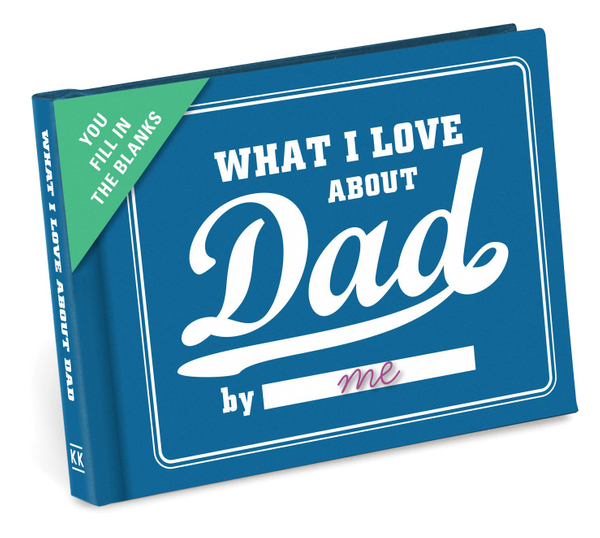 What I Love About Dad Fill In Book