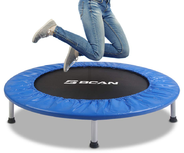 Jump on a Mini Trampoline