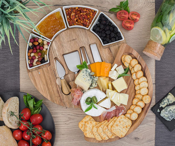 Fold Out Cheese Board Set