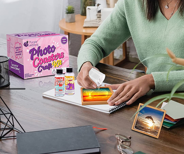 Resin Photo Coaster Kit