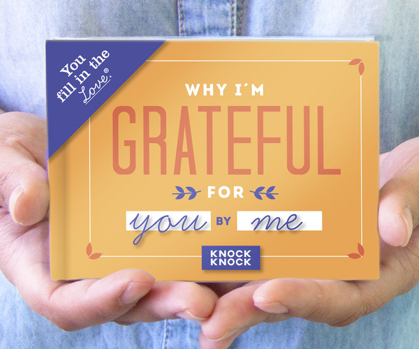 Why I'm Grateful for You by Me Fill In The Blank Book