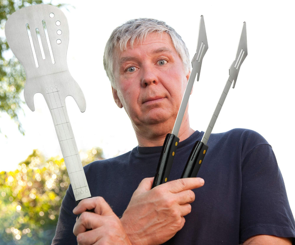 Guitar Grilling Tongs