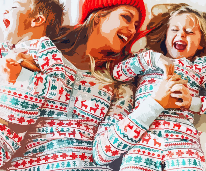 33 Ridiculously Funny Family Christmas Pajamas That'll Look Great in Your Family Christmas Card