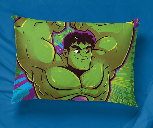 Hulk Smash Super Hero Adventure Pillow Case