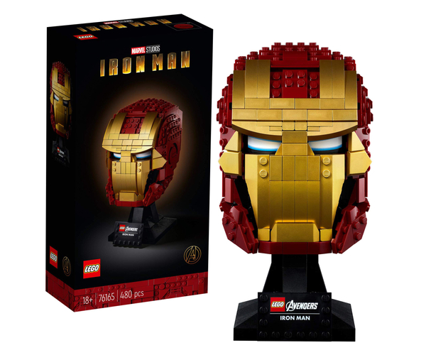 Lego Iron Man Bust Building Set