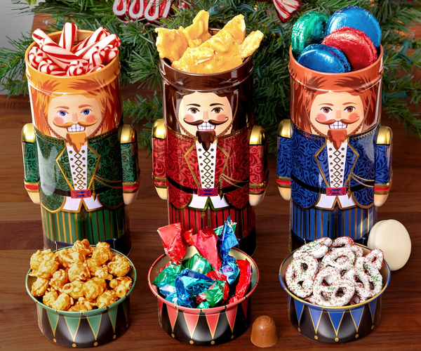 Nutcracker Trio Gift Tins