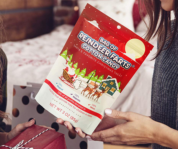 Bag Of Reindeer Farts Cotton Candy