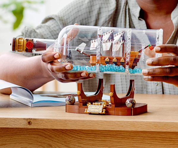 Lego Ship in a Bottle