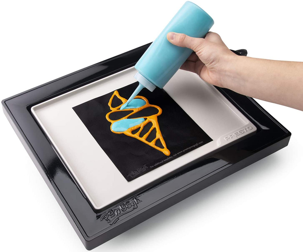 PanGogh Pancake Art Griddle and Stencils