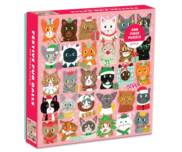 Festive Furballs Jigsaw Puzzle