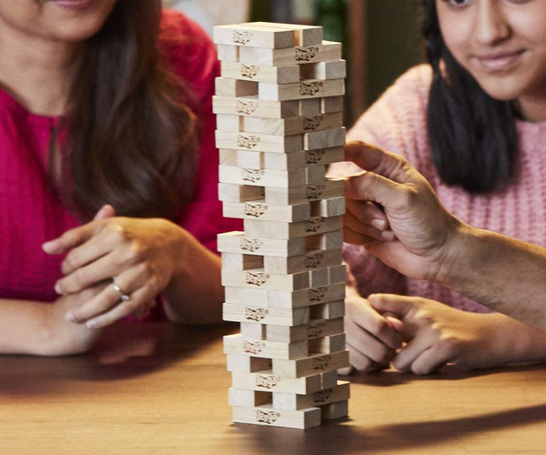 Jenga Wooden Block Stacking Game