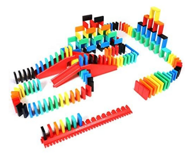 Rainbow Dominoes Set
