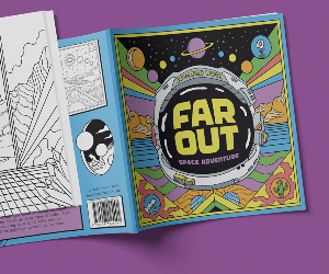 Far Out Space Coloring Book