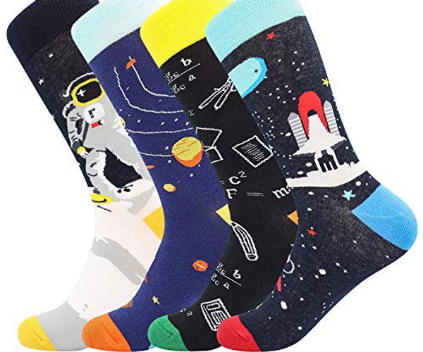 Novelty Space Dress Socks
