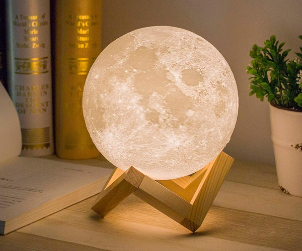 Realistic Moon Lamp