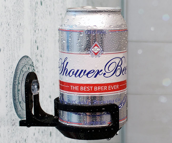 Beer Can Shower Holder