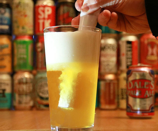 Beer Foam Enhancer