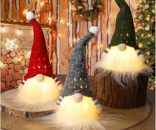 Light Up Globe Gnomes