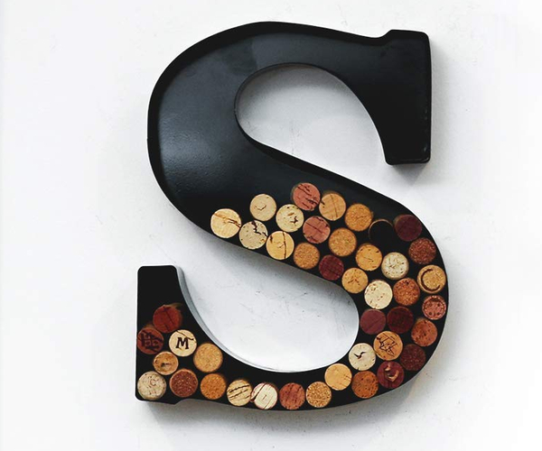 Monogram Wine Cork Holder