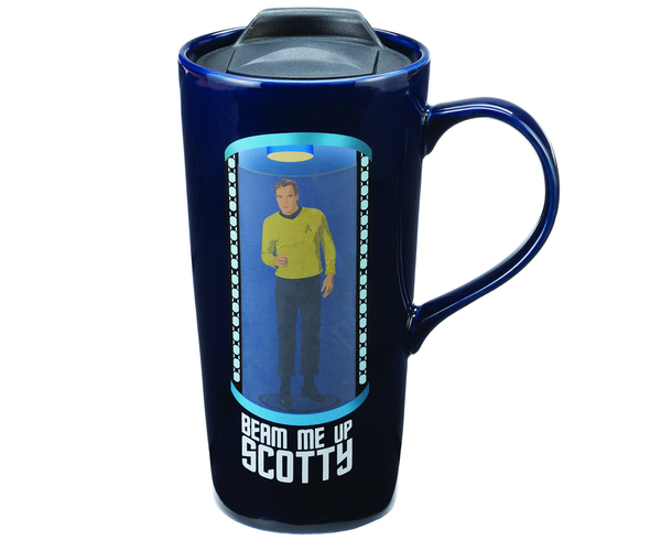 Beam Me Up Scotty Travel Tumbler