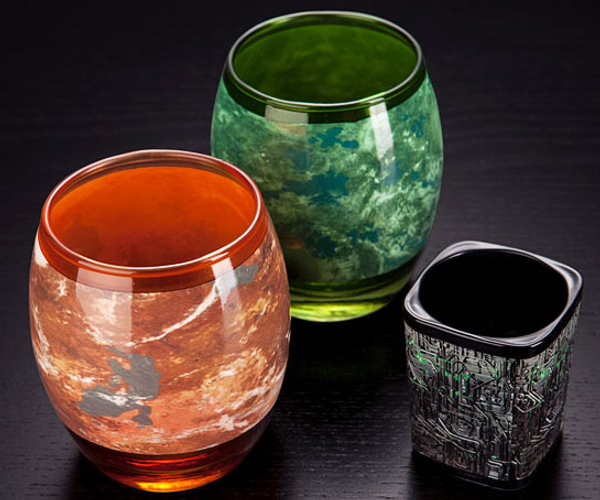 Star Trek Planetary Glassware Set