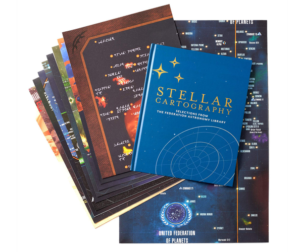 Star Trek: Stellar Cartography: The Starfleet Reference Library Maps