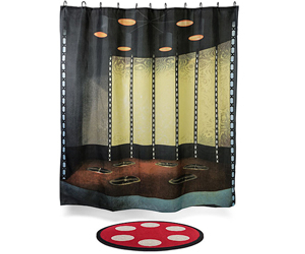 Star Trek Transporter Room Shower Curtain and Rug