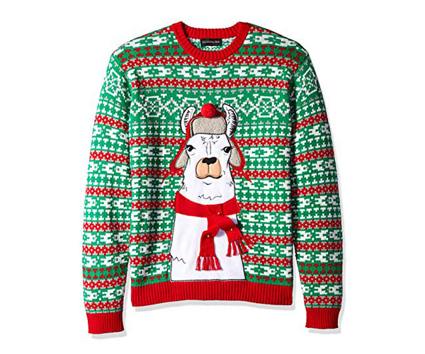 Festive Llama Ugly Sweater